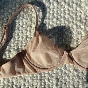 Ultra Fine Mesh Underwire Bra (skims)